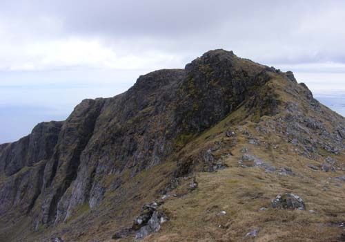 Beinn Mhor summit taken in May