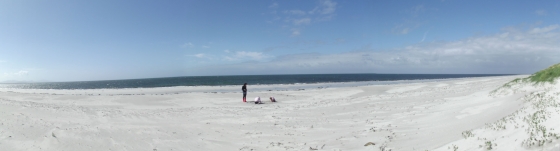 This was taken on the beach just below Cladh Hallan cemetery.My daughter and granddaughters having fun on a deserted beach.Why go abroad when this is on your doorstep.