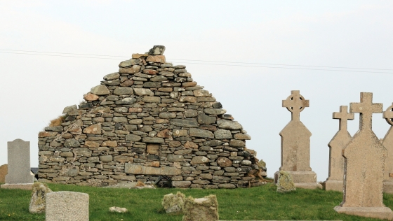 St Marys Chapel at Nunton, Benbecula