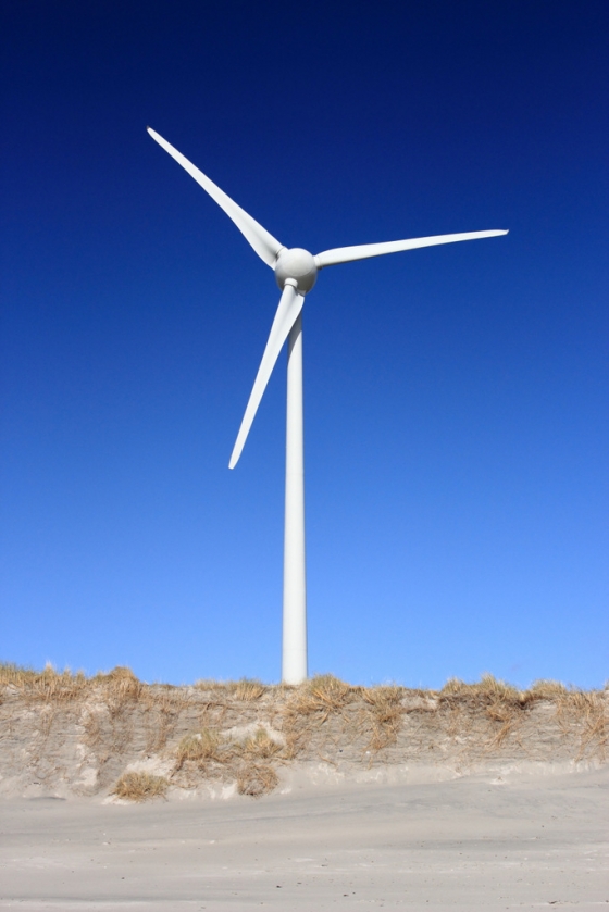 The wind turbine on Benbecula