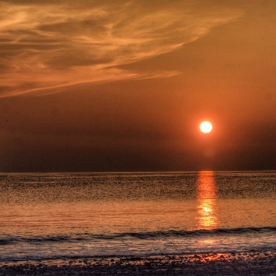 South Uist - Sunset... The shore of Kilpheder